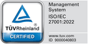 Lihat sertifikasi ISO/IEC 27001 Topremit oleh TÜV Rheinland.