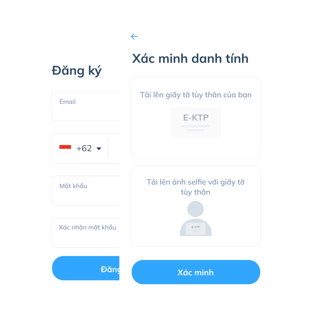 Màn hình bước thứ ba của chuyển tiền nội địa trên ứng dụng Topremit, cho phép chọn người nhận hiện có hoặc thêm người nhận mới.