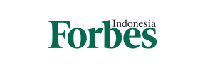 Forbes Indonesia Instagram content featuring Hermanto Widjaja and Henry Wirawan as co-founders of Topremit on the 30 Under 30 list.