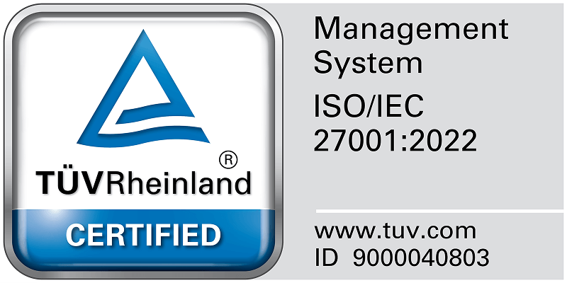 View Topremit’s ISO/IEC 27001 certification by TÜV Rheinland.