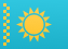 Kazakhstan flag