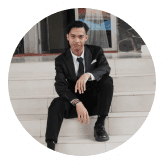 Robi Agung, a user of Topremit's international money transfer app.